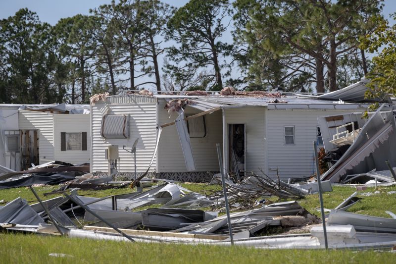 Damaged Roof After Storm